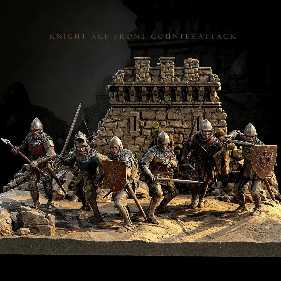The height of man 25mm 38mm 50mm Resin Soldier model kits figure colorless and self-assembled (3D Printing ) TD-7880/3D