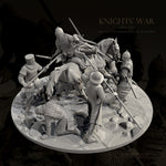 The height of man 25mm 38mm 50mm Resin Soldier model kits figure colorless and self-assembled (3D Printing ) TD-7880/3D