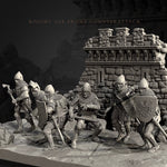 The height of man 25mm 38mm 50mm Resin Soldier model kits figure colorless and self-assembled (3D Printing ) TD-7880/3D