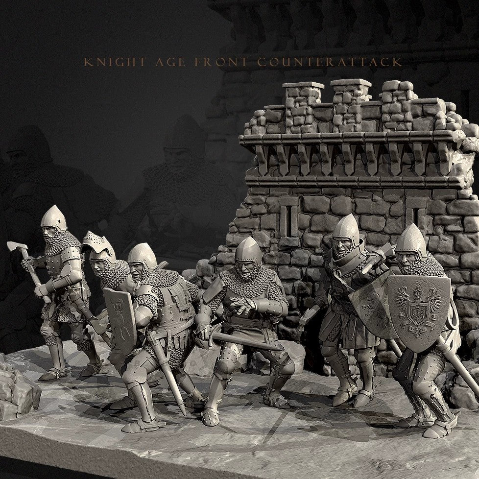 The height of man 25mm 38mm 50mm Resin Soldier model kits figure colorless and self-assembled (3D Printing ) TD-7880/3D
