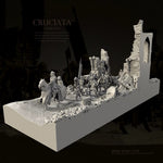 The height of man 25mm 38mm 50mm Resin Soldier model kits figure colorless and self-assembled (3D Printing ) TD-7880/3D