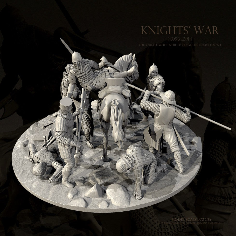 The height of man 25mm 38mm 50mm Resin Soldier model kits figure colorless and self-assembled (3D Printing ) TD-7880/3D