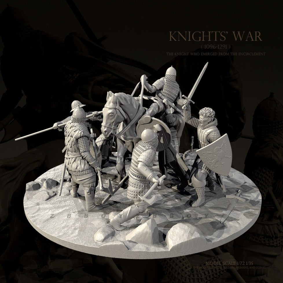 The height of man 25mm 38mm 50mm Resin Soldier model kits figure colorless and self-assembled (3D Printing ) TD-7880/3D