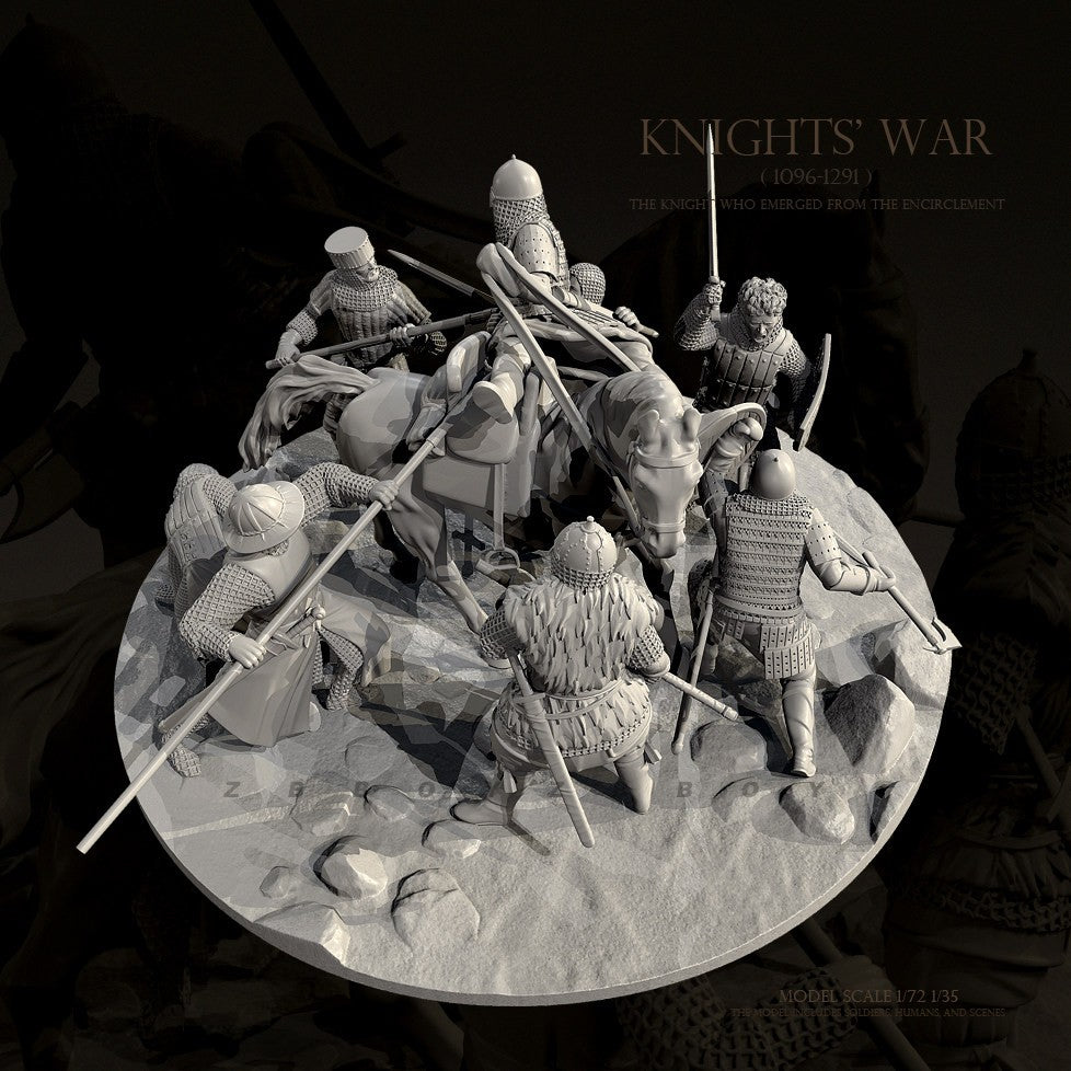 The height of man 25mm 38mm 50mm Resin Soldier model kits figure colorless and self-assembled (3D Printing ) TD-7880/3D