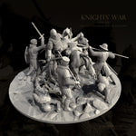 The height of man 25mm 38mm 50mm Resin Soldier model kits figure colorless and self-assembled (3D Printing ) TD-7880/3D